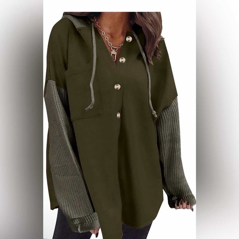 🆕Women's Button-Up Hoodie